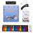 ONEVAN手卷钢琴49键折叠彩色键盘钢琴携卷钢琴可充电功能儿童乐器 充电款-37键彩虹款-琴贴