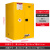 工业防爆柜危化品储存柜油漆化学品安全柜实验室危险品防火防爆箱 110加仑黄色