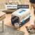 爱丽思（IRIS）宠物航空箱猫笼猫包太空舱猫咪幼犬出行包托运箱旅行箱超大便携 M-蓝(20kg内犬猫)
