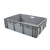 晟储 物流箱EU箱储物箱加厚塑料储物盒欧标周转箱 800×600×230mm 灰色