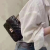 香奈儿（Chanel）女包单肩包斜挎包手拎包2.55mini黑金复古小牛皮黑色
