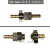 打药机配件绕管旋转接头喷雾器接铜接头阀门开关快速接头螺纹插口 m14*1.5内外丝接头