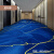 台球厅地毯专用印花满铺酒店球房加厚隔音防火定制地垫桌球室商用 蓝叶柳 450克尼龙-10平方(圈绒)