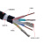 国超电缆WDZAN-YJY-0.6/1KV-3*2.5+2*1.5低烟无卤耐火A级阻燃铜芯环保3+2芯电力电缆1米