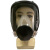 晋广源 6800防毒面具全面罩喷漆粉尘烟雾口罩过滤式面罩全脸防护气体 黑色款单面具