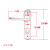 雨素 不锈钢室内门锁 执手锁 不锈钢门锁 木门执手锁 T103-03（30装铝锁芯铁钥匙小50锁体）