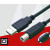 MCGS昆仑通态触摸屏编程线下载线数据线TPC7062TD/7062KD/7062KX 黑色USB-方口 D型 1.5m