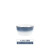 雅诚德（Arst）水波石墨碗碟盘家用餐具现代风简约轻奢碗盘碗陶瓷盘 4.5英寸浮雕碗