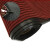 金固牢 KCzy-349 耐磨复合双条纹地垫 走廊防滑垫门垫地毯(定制款不退换)  深红色 0.9米宽*1米