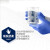 爱马斯(AMMEX)一次性手套乳胶+pvc合成手套实验室清洁检查防水防滑工作防护厨房劳保100只/盒AISG44100中码