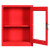 筑采 ZHUCAI 应急物资柜 应急物资存放柜消防防汛器材防护用品柜（750X450X260mm红色加厚）1个价