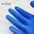 尚和手套(SHOWA) 轻薄PVC手套 无衬防水耐油贴手食堂清洁手套160 蓝色1双 L码 300482