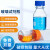 德威狮蓝盖丝口试剂瓶高硼硅玻璃瓶实验室化学螺口广口棕色透明密封罐瓶 湘玻 橙盖高硼硅透明250mL 1个