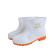 风一顺(FENGYISHUN) 耐油耐酸碱食品卫生靴 防水靴 白色 506矮筒/高16cm 36码