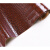 PU鳄鱼纹皮革面料 软包沙发布料仿皮人造革皮料皮子diy硬包 33# 枚红色 一米价