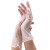 鸣固 一次性手套 PVC手套加厚防护100只/盒防护用餐饮家务烘焙手套S码