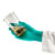 安思尔92-600一次性丁腈手套 实验室定做清洁检查绿色 S 现货 