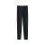 无印良品（MUJI）女式 折缝编织 收腿裤 打底裤女款夏季 DGA16C4S 黑色 L 身高 160-165 臀围95-100