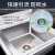 法耐（FANAI）商用不锈钢水槽洗菜盆洗碗池消毒池多槽选择食堂水池子厨房洗手池 单池:50X50X80cm升级款