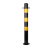 诺曼奇防撞柱交通隔离桩停车位地桩固定桩警示桩地桩立柱挡车桩普通固定款0.75米高/1个