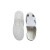 瓦特阿尔 PVC底防静电鞋帆布四孔透气工作鞋 YH12白色 35码