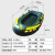 京功 加厚充气船橡皮艇 钓鱼船冲锋舟皮划艇成人快艇气垫船折叠汽艇橡胶船救生艇捕鱼船 三人船简约礼包 