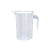 84消毒液量杯 量杯带刻度量筒奶茶店用具工具专用塑料计量杯1000m 5000ml带盖