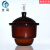 实验室棕色玻璃真空干燥器干燥皿防潮罐ml210/240/300/350/400mm 棕色真空350mm