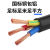 德威狮 电缆线RVV工程护套软线 2芯 1.5平（一米价）