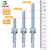 齐鲁安然车修膨胀螺丝 车修壁虎 镀锌车修膨胀螺丝 电梯用膨胀螺栓 车修壁虎螺丝 M10*80 10个装