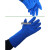 定制适用防冻手套耐低温防液氮防护干冰冷库牛皮加气站LNG防寒保 长度58厘米