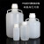 三通盖抽真空瓶 手提桶瓶 耐强酸碱PP塑料大桶 高温高压桶 HDPE提手桶10L(不可高温)
