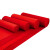 3G 红地毯 庆典开业活动舞台地毯 厚3mm*宽2.0m*长100m 大红色 通用款