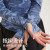 范斯蒂克（vansydical）运动T恤女长袖户外跑步服透气舒适健身上衣瑜伽服 灰蓝迷彩 FBF211323 M(建议:95-105斤左右)