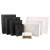 稳斯坦 WST3008 包装袋 （5个）牛皮纸手提袋 白卡纸袋 商务礼品袋 白卡横排40*30+10