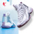 乔丹篮球鞋男鞋2023夏季新款透气运动鞋男高帮减震实战球鞋男破影 白色/幻影紫 39