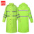 者也（ZYE）反光分体式雨衣雨裤套装防水男女外卖劳保雨衣 荧光绿牛津纺风衣 180码