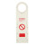 稳斯坦 WST5001 （5个）脚手架挂牌套装 安全锁具上锁安全警示停工检修禁止使用标示牌 黄色挂牌套装