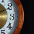 凯琴新中式纯实木万年带日历挂钟客厅餐厅免打孔时钟高档大气钟表 纯实木-大号6279白色金属表盘 1cm 手动调时机芯（保10年）