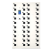 意森亚RFID智能手机柜存放柜亚克力门 40门人脸+指纹