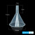 食品级加厚耐高温耐酸碱PP塑料三角漏斗60/75/90/100/120/150mm 60mm短径