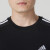 阿迪达斯 （adidas）男装24夏上新款舒适透气休闲三条纹上衣宽松时尚圆领针织短袖T恤 IC9334 M(175/96A)