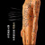 安达通 针灸穴位人体模型 扎针中医 经络刻度全身 铜色硬质54cm男臂可转数字刻度 15432