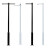 利瑞捷 监控立杆1米2米2.5米3米3.5米4米5米6米监控杆加厚组合分段小区户外道路立柱支架 拼接组合款 3.5米114*76立杆