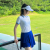 SWAN LOVE GOLF2024早春新款高尔夫女装夏季短袖T恤速干修身女士运动防走光短裙 白色上衣2345 XS