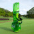 PGM新款高尔夫球包支架包女轻便球杆包女韩版透明golf包旅行球袋 QB131-绿色