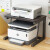 鸿稳程行打印机置物架多功能可移动双层办公室桌面收纳落地家用复印机架子 标准加高款黑胡桃