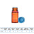 阙芊透明玻璃水杯酒瓶空瓶密封便携创意随手试剂瓶德国肖特YOUTILITY 棕色125ml整套含配件