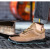 锐麻 劳保鞋男士轻便安全工作防砸防刺穿钢包头电焊工透气防护鞋 zs015黄色 45 