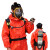 火焰战士 碳纤维空气呼吸器自给救生正压式消防呼吸器面罩呼吸器 正压式空气呼吸器6.8L